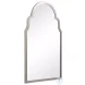 W00495 Silver Leaf Arch Mirror