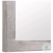 W00495 Silver Leaf Arch Mirror