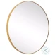 W00512 Brushed Gold Mirror