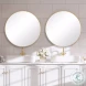 W00512 Brushed Gold Mirror