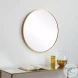 W00512 Brushed Gold Mirror