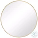 W00512 Brushed Gold Mirror