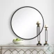 W00508 Matte Black Mirror