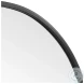 W-00509 Matte Black Mirror