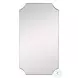 Hendrix Brushed Brass Mirror