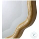 W-00525 Gold With Amber Glaze Mirror