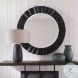 Leandro Dark Espresso Mirror