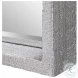 Omeira Textured Silver Mirror