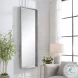 Omeira Textured Silver Mirror