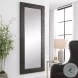 Rafaelio Rustic Woodtone and Gray Wash Mirror