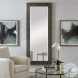 Rafaelio Rustic Woodtone and Gray Wash Mirror