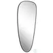 Sonella Satin Black Modern Mirror