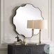 Haldron Antique Golden Bronze Mirror