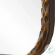 Pretzel Aged Bronze Vanity Mirror