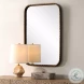 Pretzel Aged Bronze Vanity Mirror