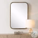Pretzel Aged Bronze Vanity Mirror