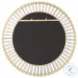 Rustom Brushed Gold Round Mirror