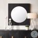Ritmore Rich Black Square Mirror