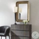 Woodbury Antique Brass Mirror