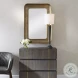 Woodbury Antique Brass Mirror