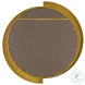 Revelle Brushed Bronze With Champagne Undertones Round Mirror