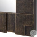 Bustella Distressed Dark Bronze Mirror