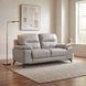 Mischa Silver Gray Loveseat