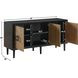 Roatan Brown 3 Door Server