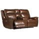 Jameson Hickory Zero Gravity Power Reclining Console Loveseat With Power Headrest