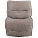 Leo Wheat Armless Swivel Glider Recliner