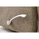 Leo Wheat Armless Swivel Glider Recliner