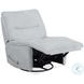 Lioren Silver Fox Armless Swivel Glider Recliner