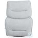 Lioren Silver Fox Armless Swivel Glider Recliner