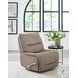 Lioren Wheat Armless Swivel Glider Recliner
