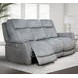 Linus Hudson Grey Zero Gravity Power Reclining Sofa