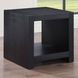 Aubrey Black Square End Table