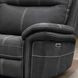 Mason Charcoal Performance Fabric Power Reclining Console Loveseat with Power Headrest