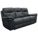Mason Charcoal Performance Fabric Power Reclining Sofa with Power Headrest