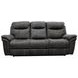 Mason Charcoal Performance Fabric Power Reclining Sofa with Power Headrest