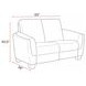 Morehead Biscotti Power Reclining Loveseat