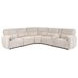 Modesto Buttercream 6 Piece Modular Power Reclining Sectional With Adjustable Power Headrests