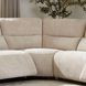 Modesto Buttercream 6 Piece Modular Power Reclining Sectional With Adjustable Power Headrests