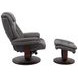 Monarch Ice Swivel Recliner with Ottoman