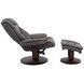 Monarch Ice Swivel Recliner with Ottoman