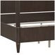 Asher Park Piano Brown King Poster Bed