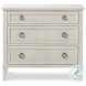 Hampton Chalk 3 Drawer Nightstand