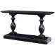 Grand Oak Dark Rustic Console Table