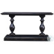 Grand Oak Dark Rustic Console Table