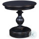 Grand Oak Dark Rustic Occasional Table Set