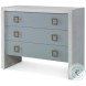 Liza Off White And Blue Grey Drawer Chest